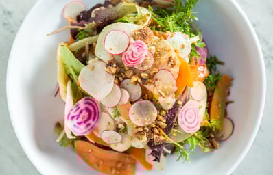 3 Arts Shaved Vegetable Salad