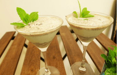 grey goose thin mint milkshake