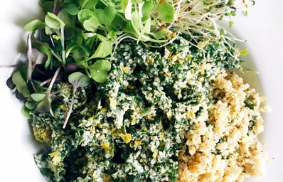 Kale Caesar Quinoa Salad %28vegan%29