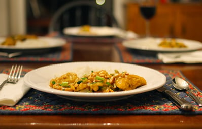 Cashew Chicken Stir Fry Blue Apron Meal