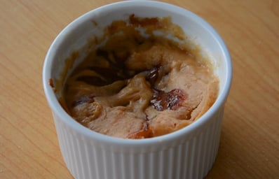 Nutella Peanut Butter Mug Cake Featured