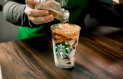 Iced Cinnamom Almondmilk Macchiato