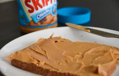 toast peanut butter