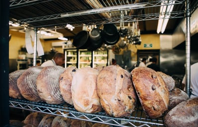 bread on rack