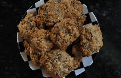cookies on plate