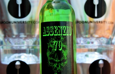absinthe and spoon