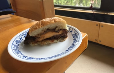 Finished Burger