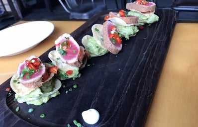 Tuna Tostadas