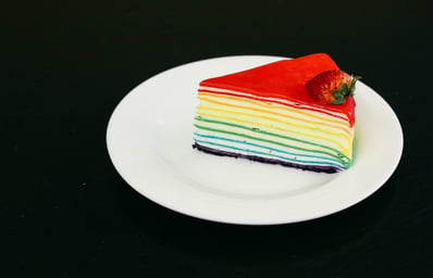 rainbow cake