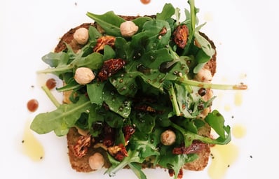 hummus toast