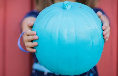 teal pumpkin