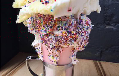 birthday cake black tap