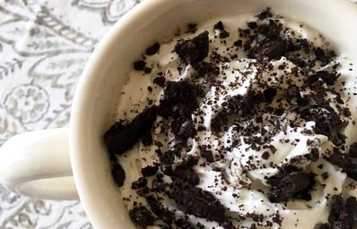 Oreo White Hot Chocolate