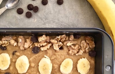Raw Banana Bread