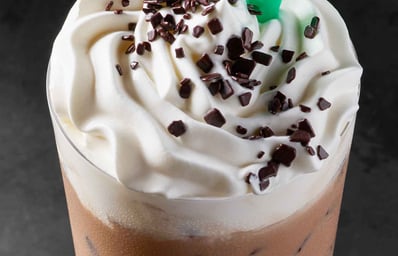 Starbucks Iced Black And White Mocha