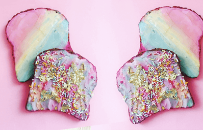 mermaid butter toast