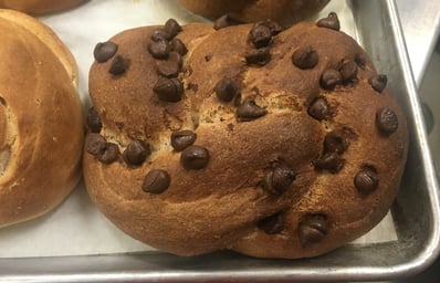 baked chocolate chip