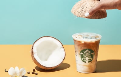 Iced Vanilla Bean Coconutmilk Latte