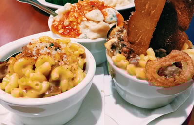 pop shop mac n cheese sampler