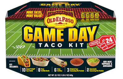 Old El Paso Puts Together New Game Day Taco Kits