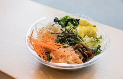 bibimbap vegetable dish