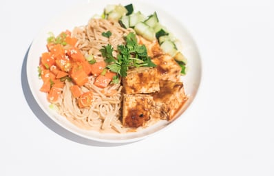 Chilled Sesame Tofu Noodles 3