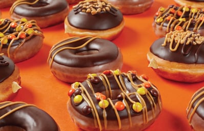 Krispy Kreme Reeses Doughnuts