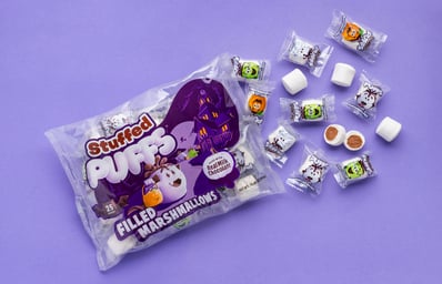 Halloween Bag Purple Bags with Singles