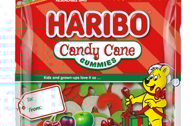 HARIBO Candy Cane Gummies 10oz