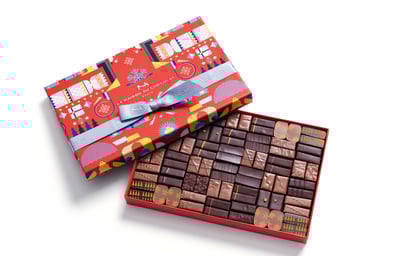 COFFRET MAISON T4 PROFIL LA MAISON DU CHOCOLAT NOEL 2020