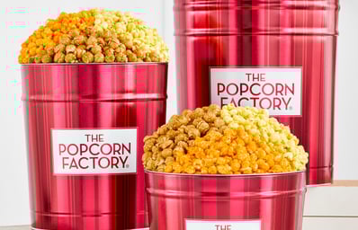 The Popcorn Factory%C2%AE Retro Popcorn Tins