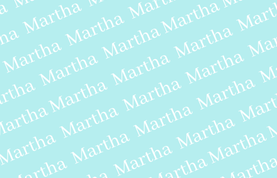 Martha Martha Martha