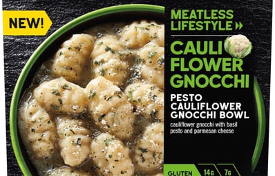 Life Cuisine Meatless Lifestyle Pesto Cauliflower Gnocchi Bowl