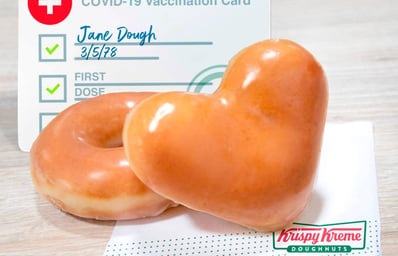 Krispy Kreme Original Glazed Heart Doughnut