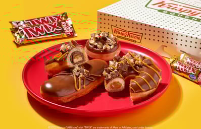 cover Krispy Kreme made with TWIX