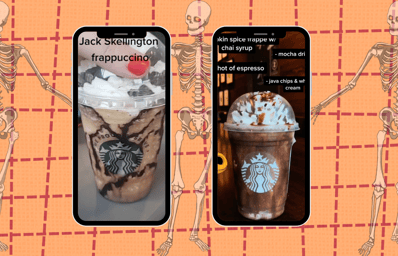 jack skellington frappe