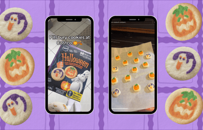 Pillsbury Halloween cookies