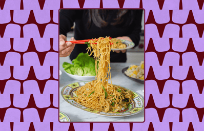 scallion lo mein