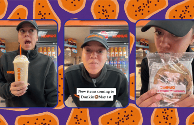dunkin summer menu