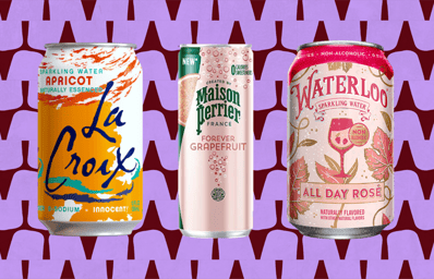 flavored sparkling water