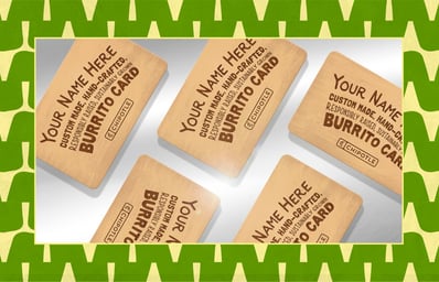 chipotle celeb card