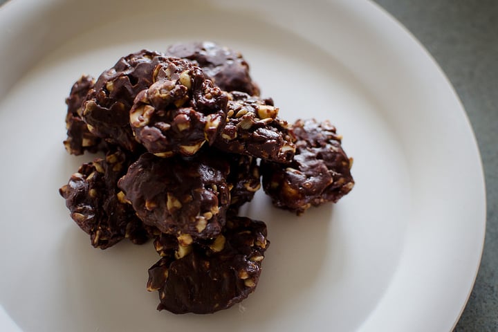 No-Bake Gluten Free Chocolate Cookies