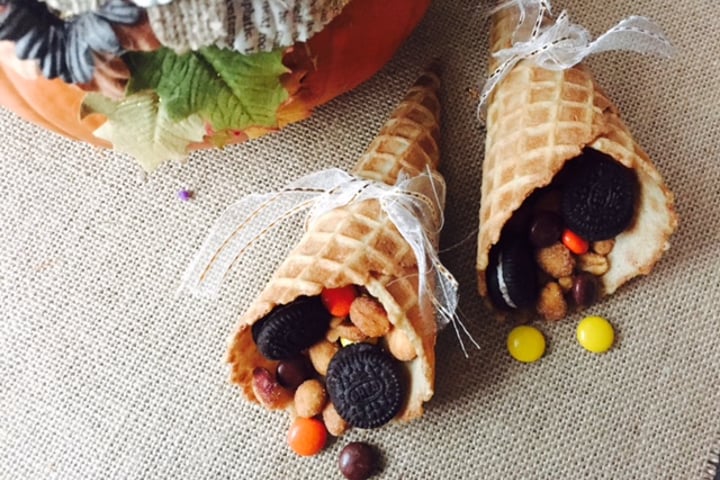 This Dessert Cornucopia is the Perfect Holiday Table Decoration 3 The Cone-Ucopia