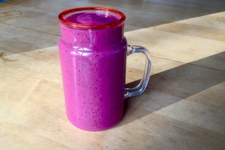 Blackberry Moonshine Smoothie