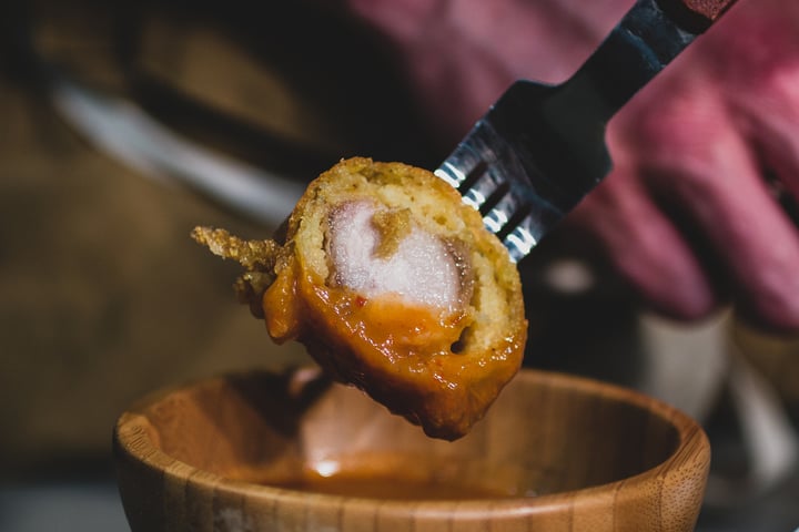 How to Make a Red Curry Pork Belly Corn Dog 3 Curing Recipe