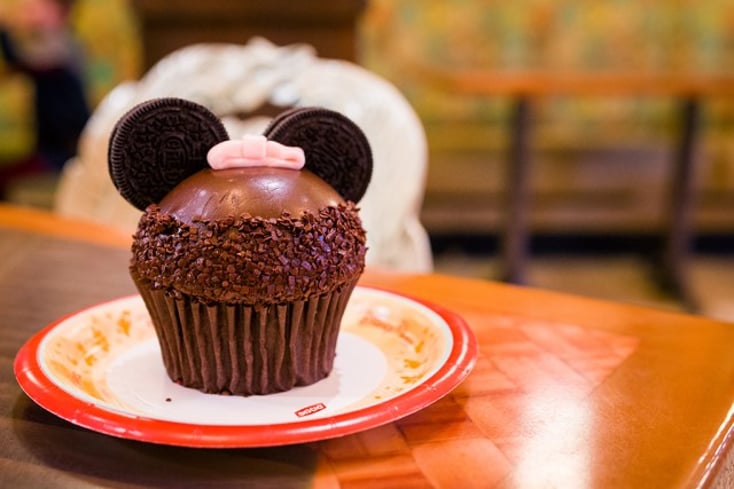 disney cupcake