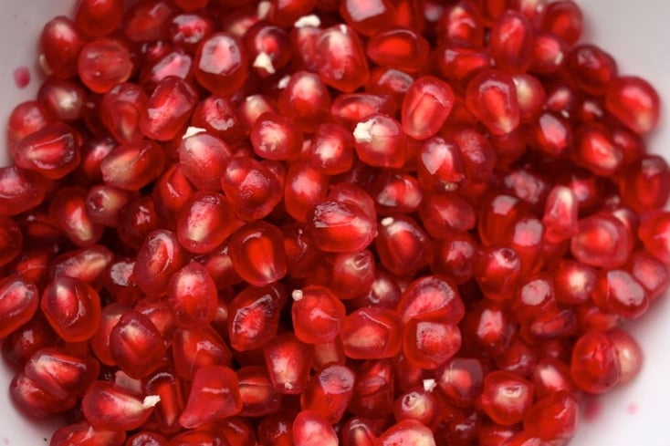 pomegranate seeds