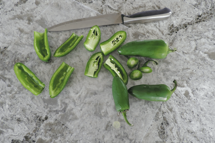 prepped jalapeno