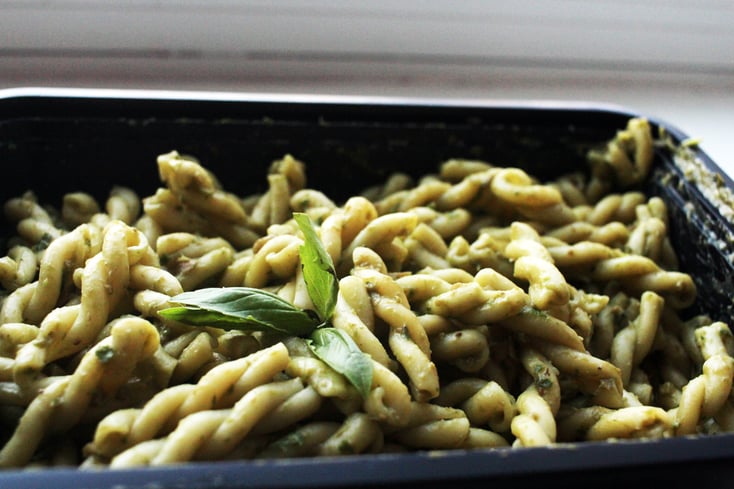 Vegan Pesto Pasta%280%29