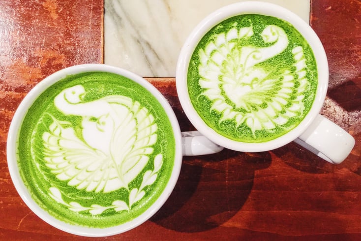 Matcha Lattes